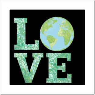 love earth Posters and Art